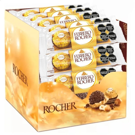 Chocolates Ferrero Rocher Travel Caja - 600g - Attenza.net
