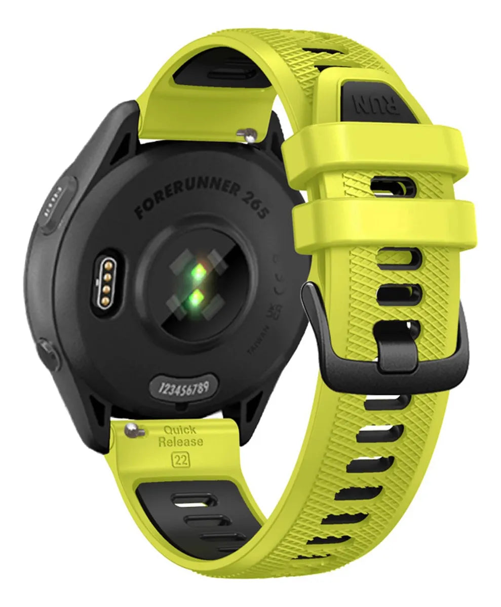 Garmin Banda QR Silicon 22mm Para Modelos Forerunner, Venu Y Vivoactive (2 piezas) - Attenza.net