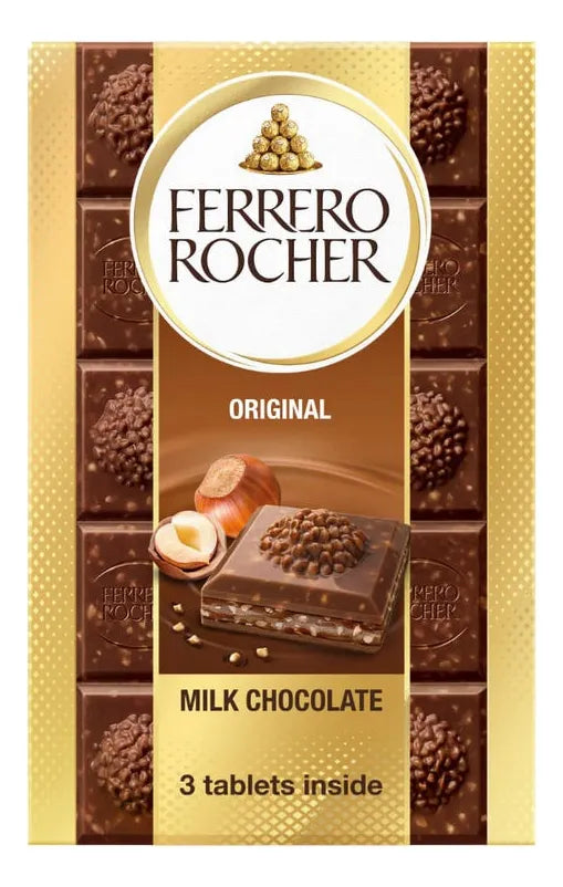 Chocolates Ferrero Rocher Barras - 270g - Attenza.net