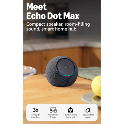Amazon Echo Dot Max Altavoz Inteligente con Alexa - Attenza Panamá