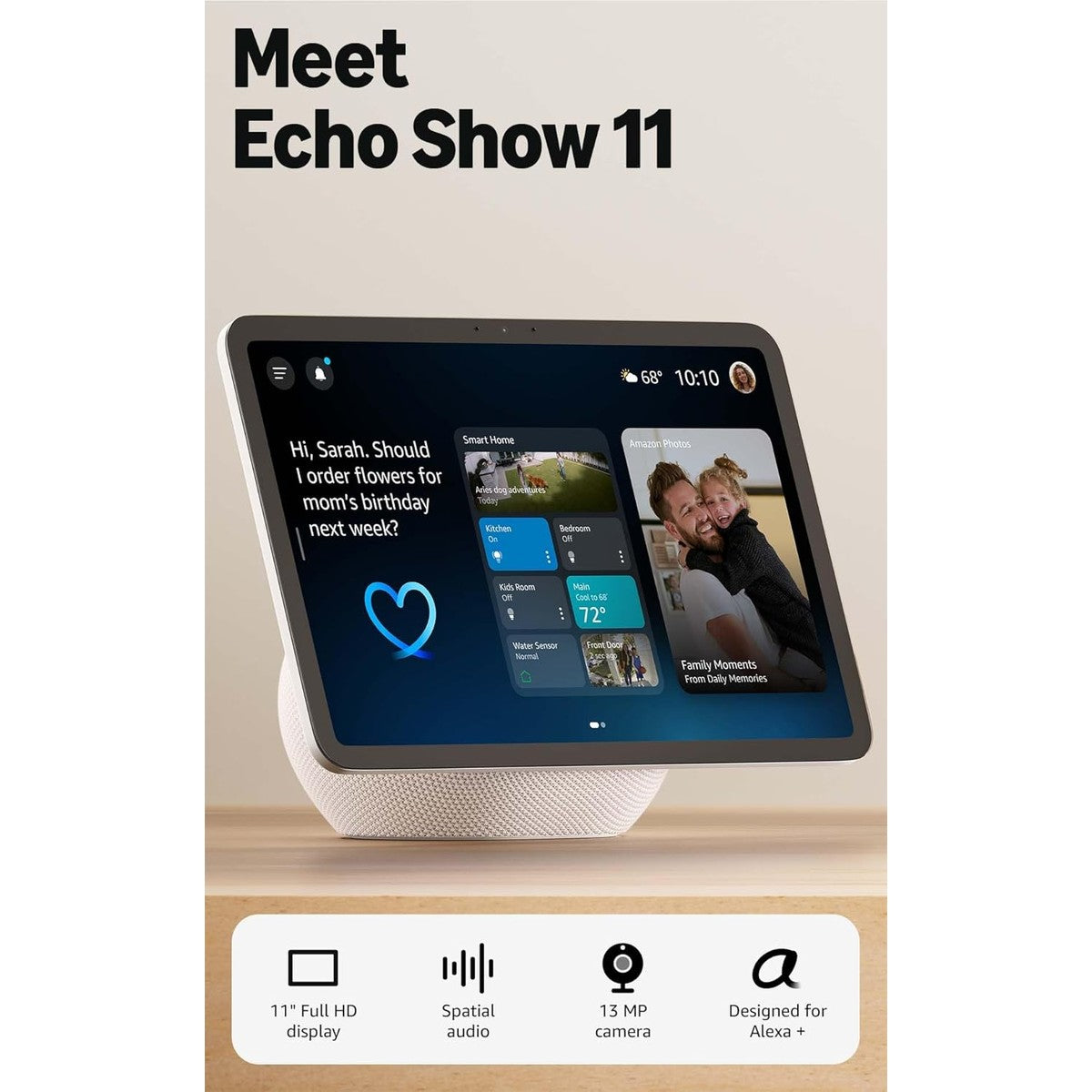Amazon Echo Show 11 Pantalla Inteligente Full HD - Attenza Panamá