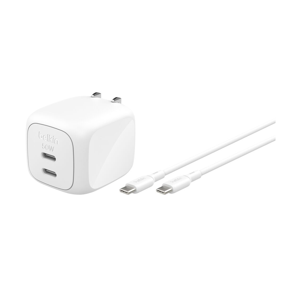 Belkin Cargador Doble Usb-C Gan