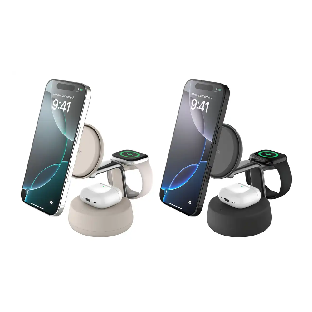 Belkin Cargador Inalámbrico Ultracharge Pro 3 En 1 - Attenza Panamá