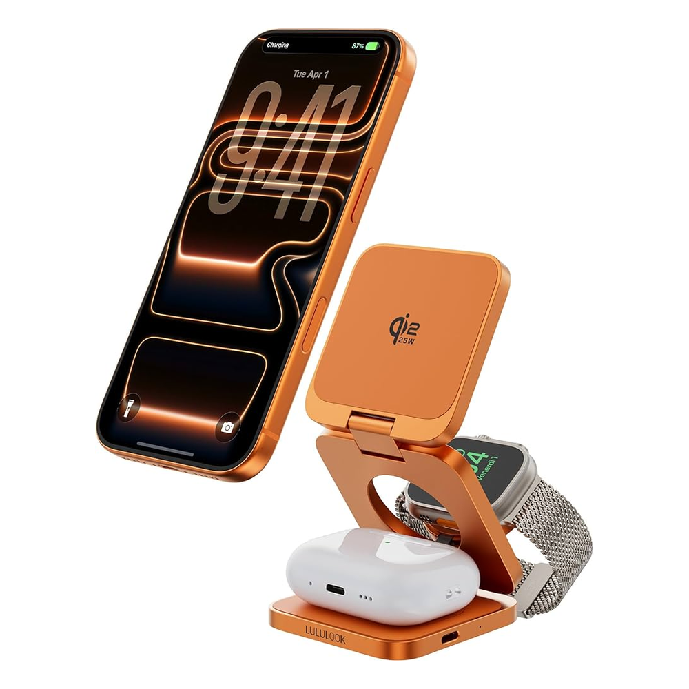 Belkin Cargador Magnético 3 En 1 Qi2