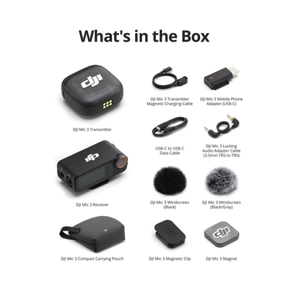 Dji Mic 3 Inalámbrico