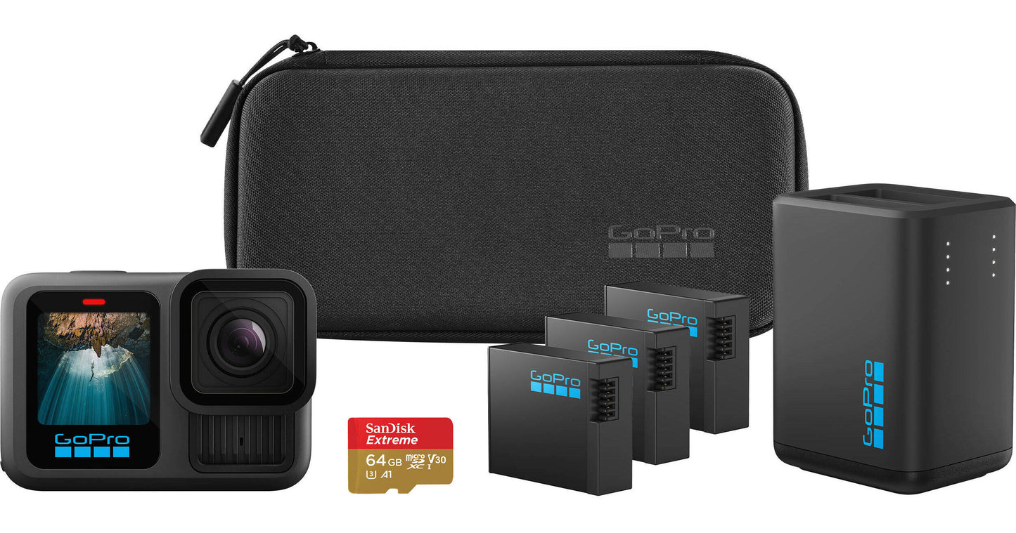 Go Pro Hero13 Extendend Power Bundle - Attenza.net