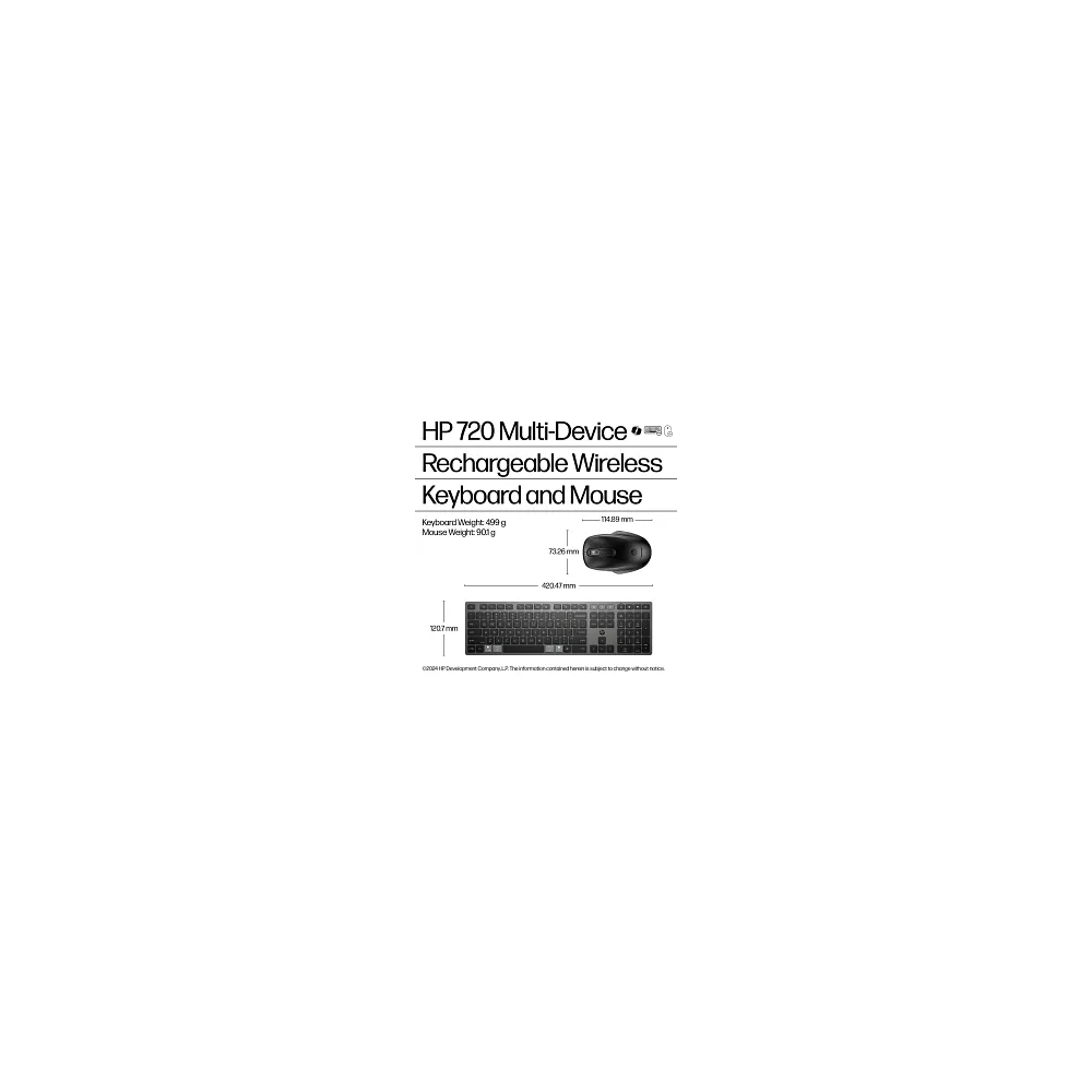 Hp 720 Recargable Multidispositivo