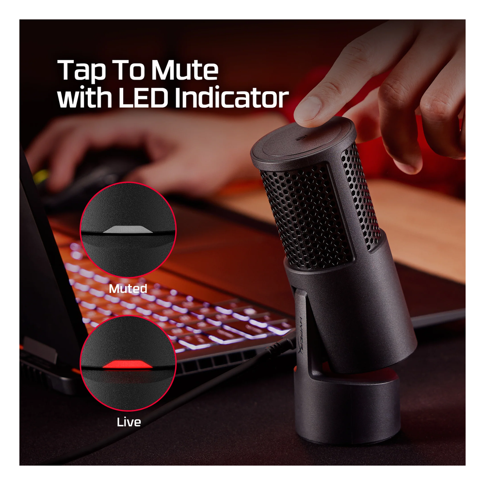 HyperX SoloCast 2 Micrófono USB para PC