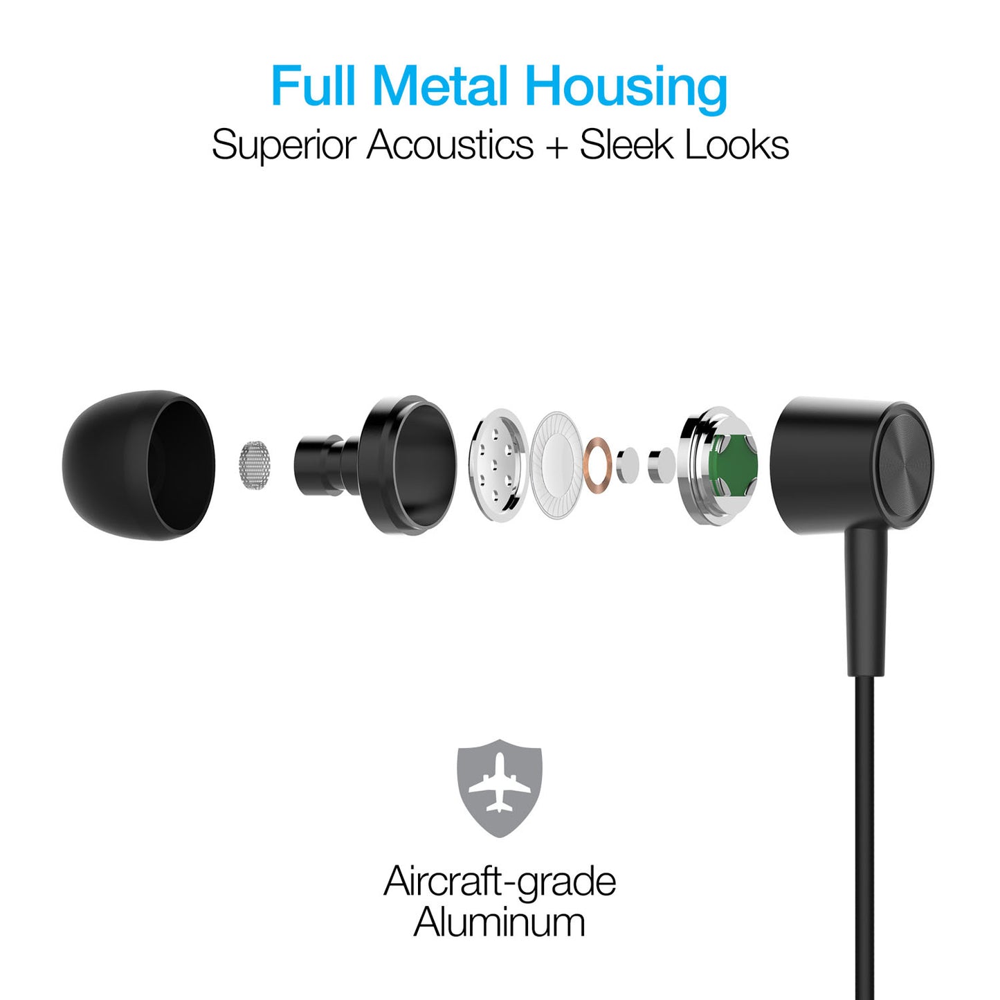 Naztech Audifono Platinun Mpi Lightning Naztech - Attenza.net