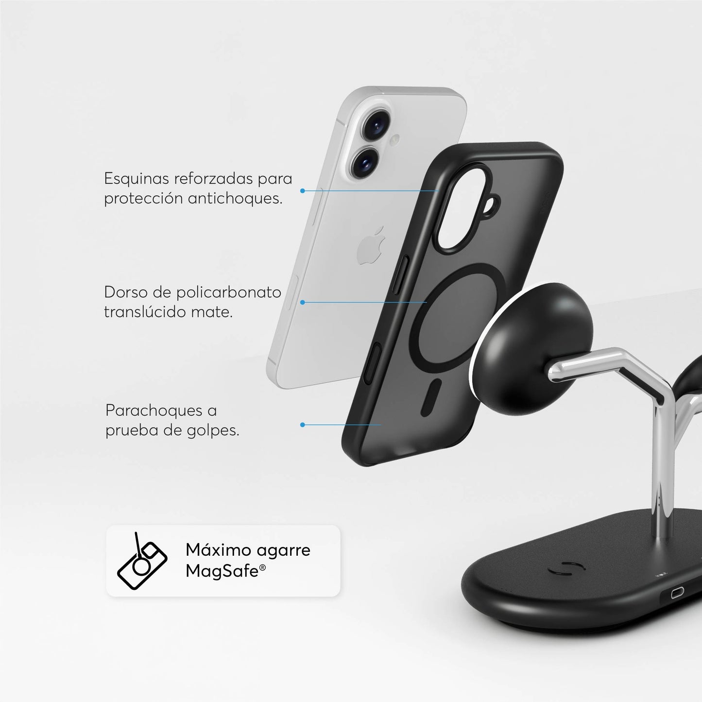 SafeCase Lite compatible con MagSafe - Attenza.net