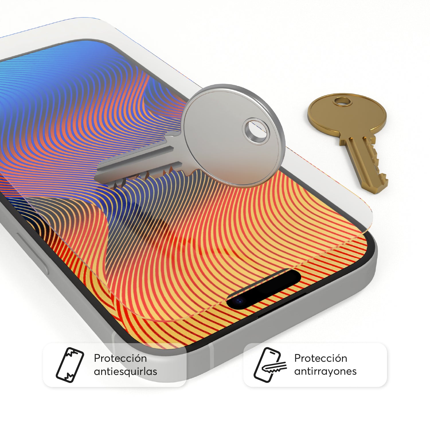 GlassGuard ion+ para iPhone - Attenza.net