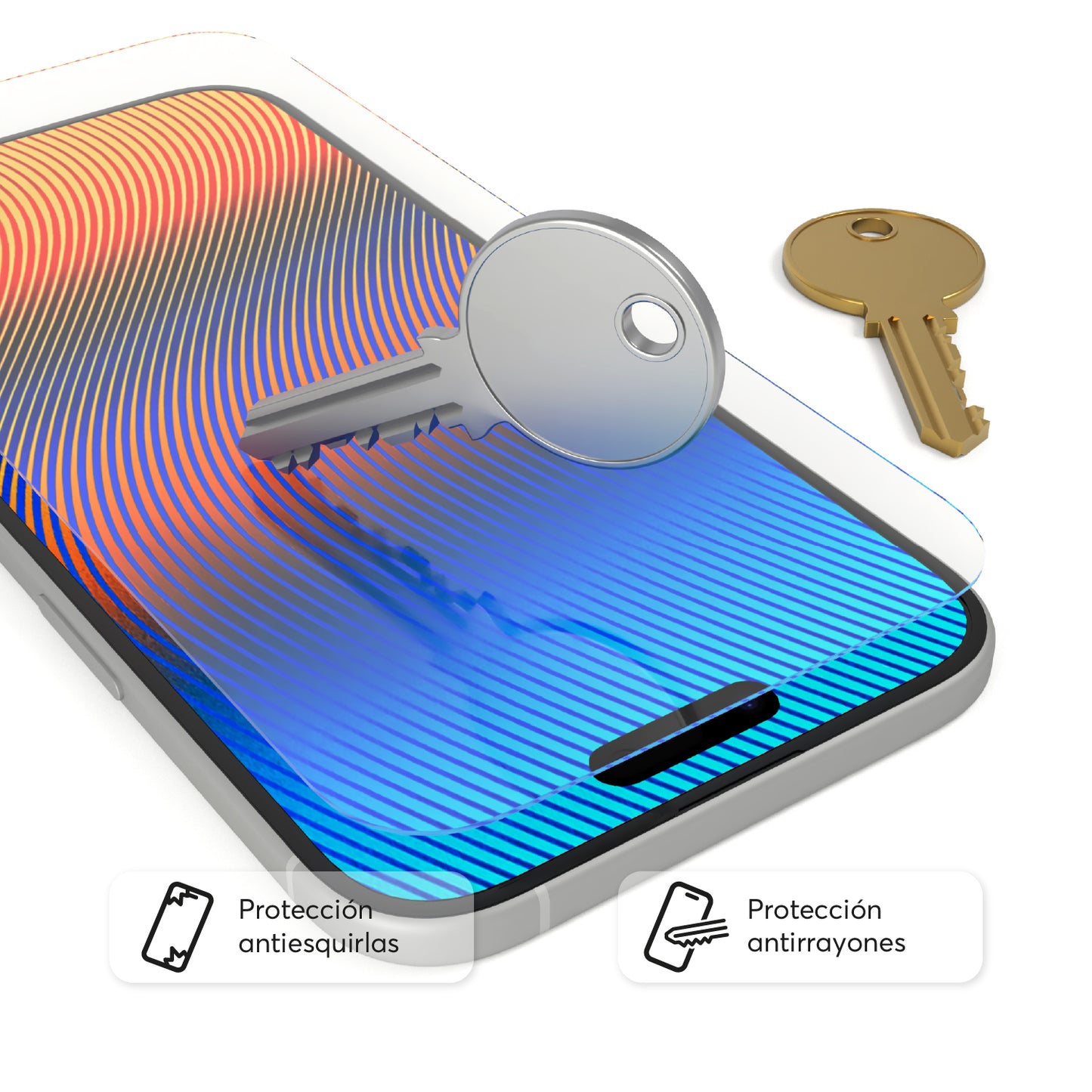 GlassGuard ion+ para iPhone - Attenza.net