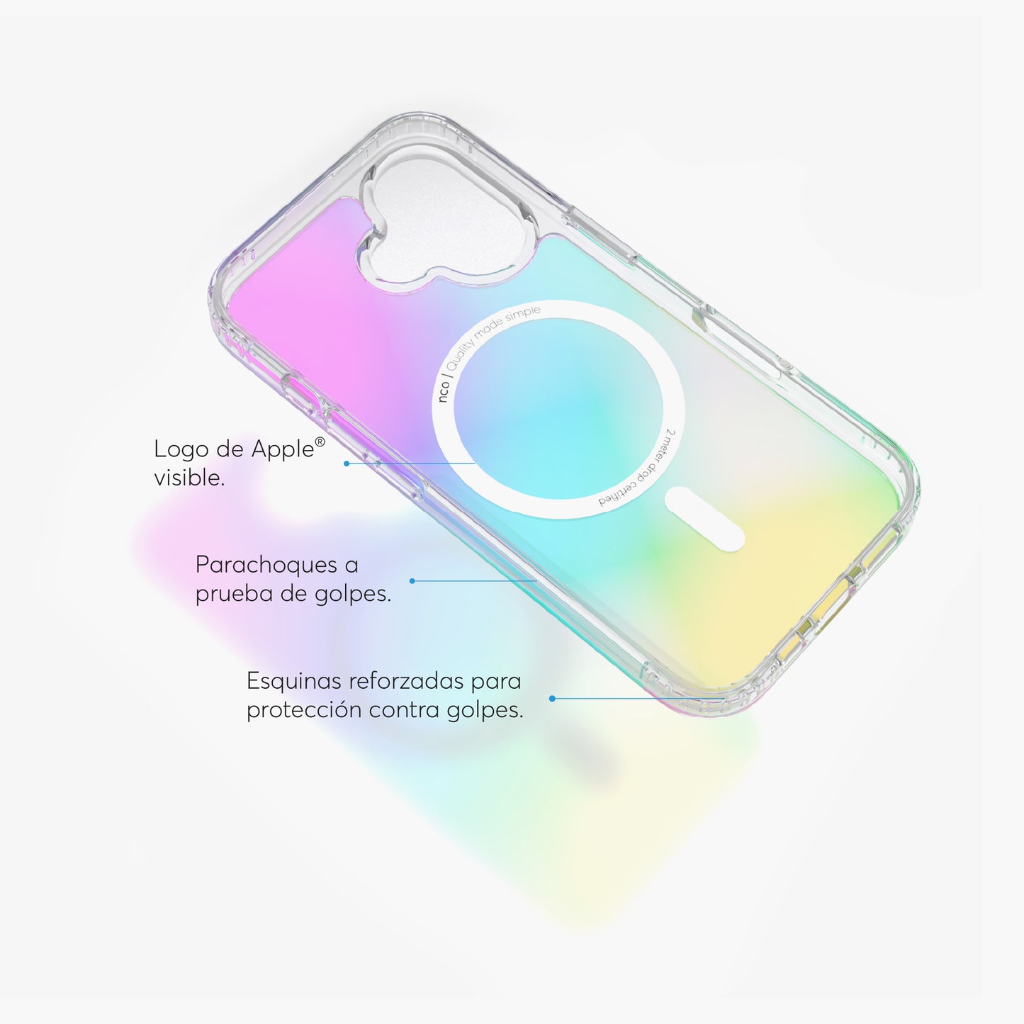 SafeCase para iPhone compatible con MagSafe