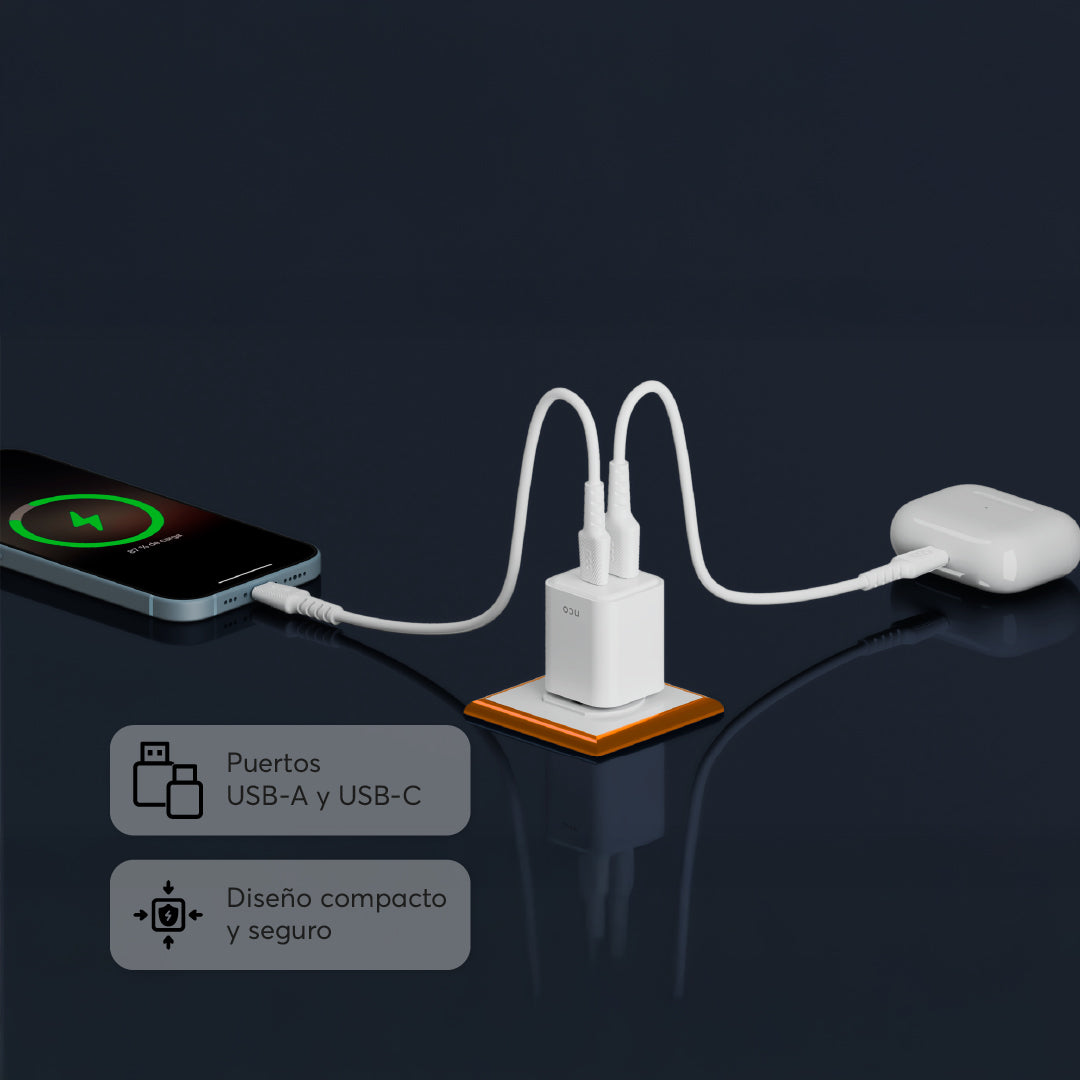 NCO PowerPlug Cargador de Pared 35W - Attenza.net