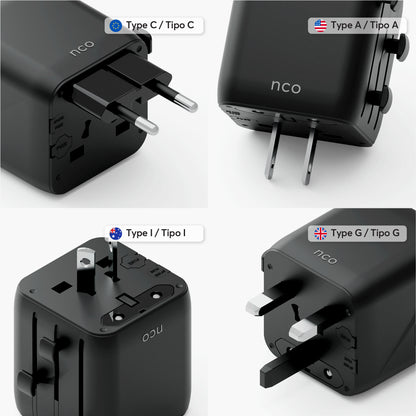 TravelAdapter Universal AC – All in One - Attenza Panamá