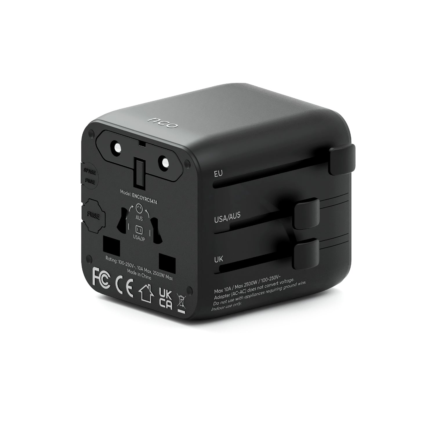 TravelAdapter Universal AC – All in One - Attenza.net