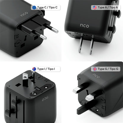 TravelAdapter Universal AC – All in One - Attenza.net