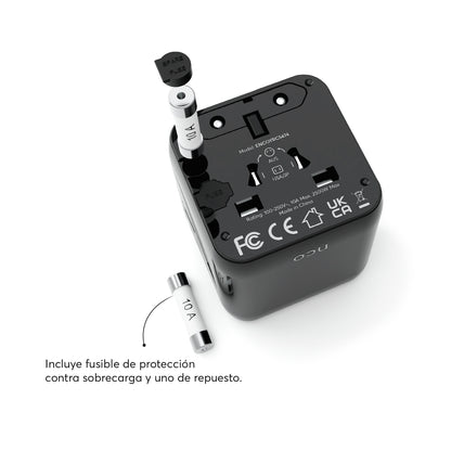 TravelAdapter Universal AC – All in One - Attenza.net