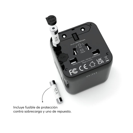 TravelAdapter Universal AC – All in One - Attenza.net