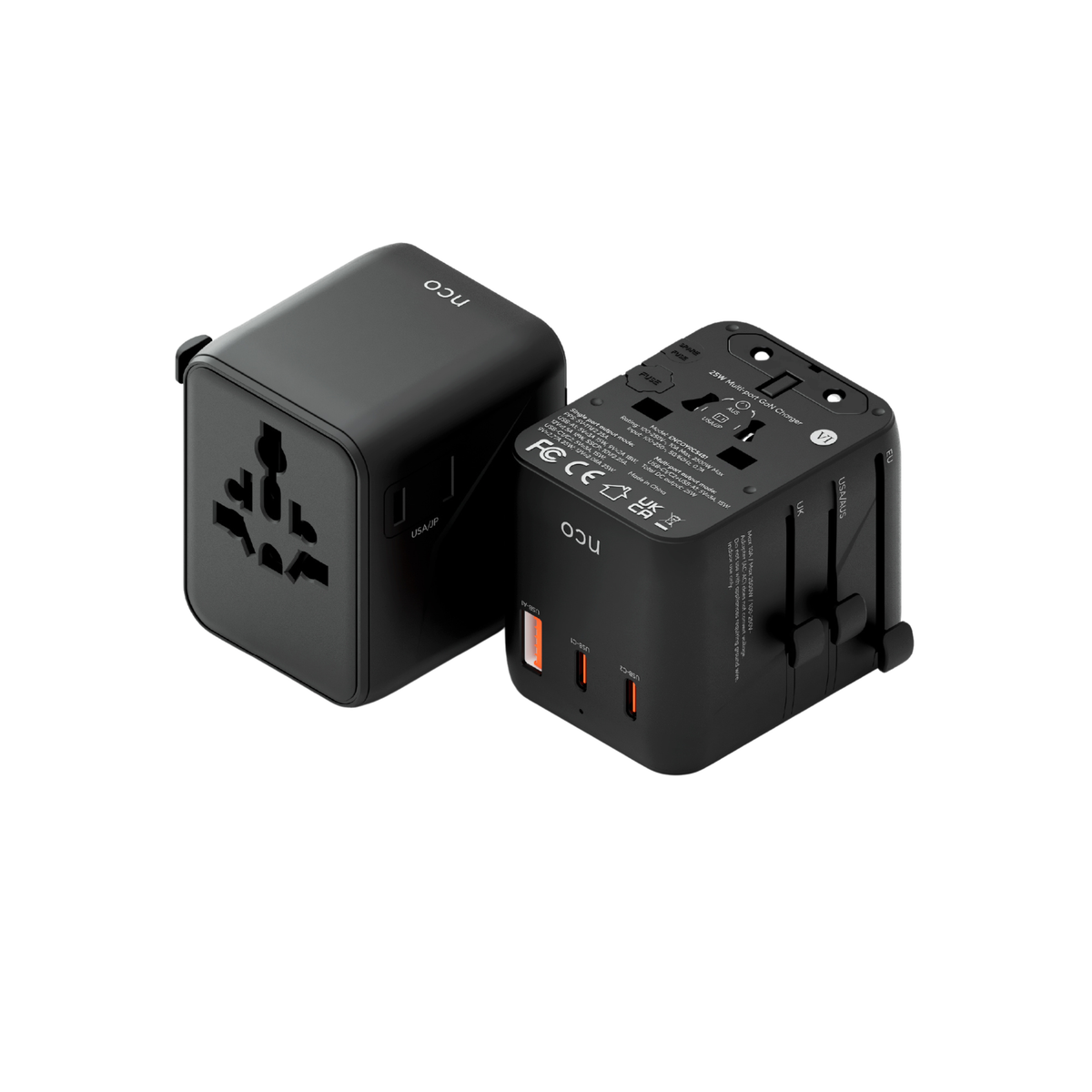 TravelAdapter Universal 25W – USB A / USB C