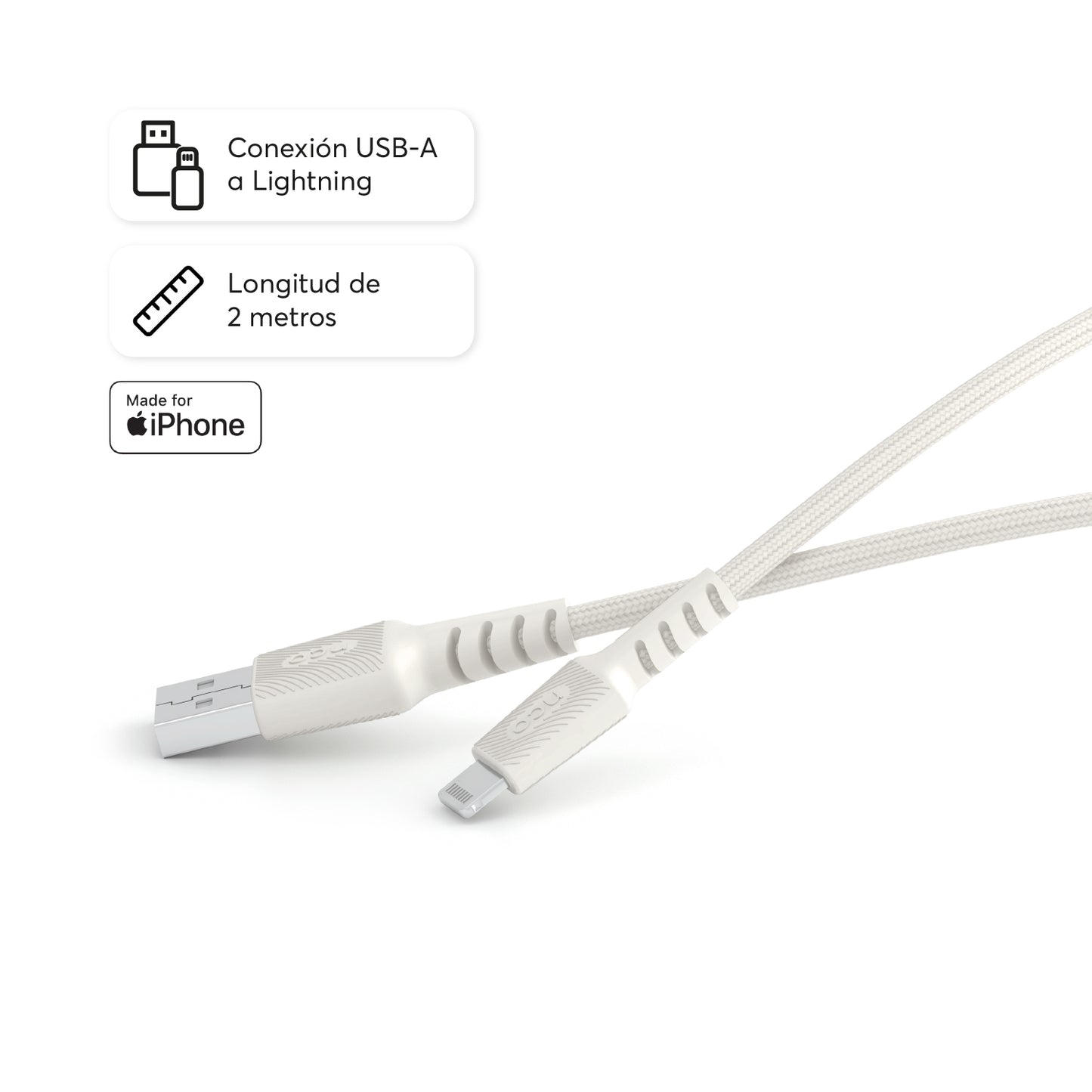 PowerLite 2M Cable USB-A - Lightning