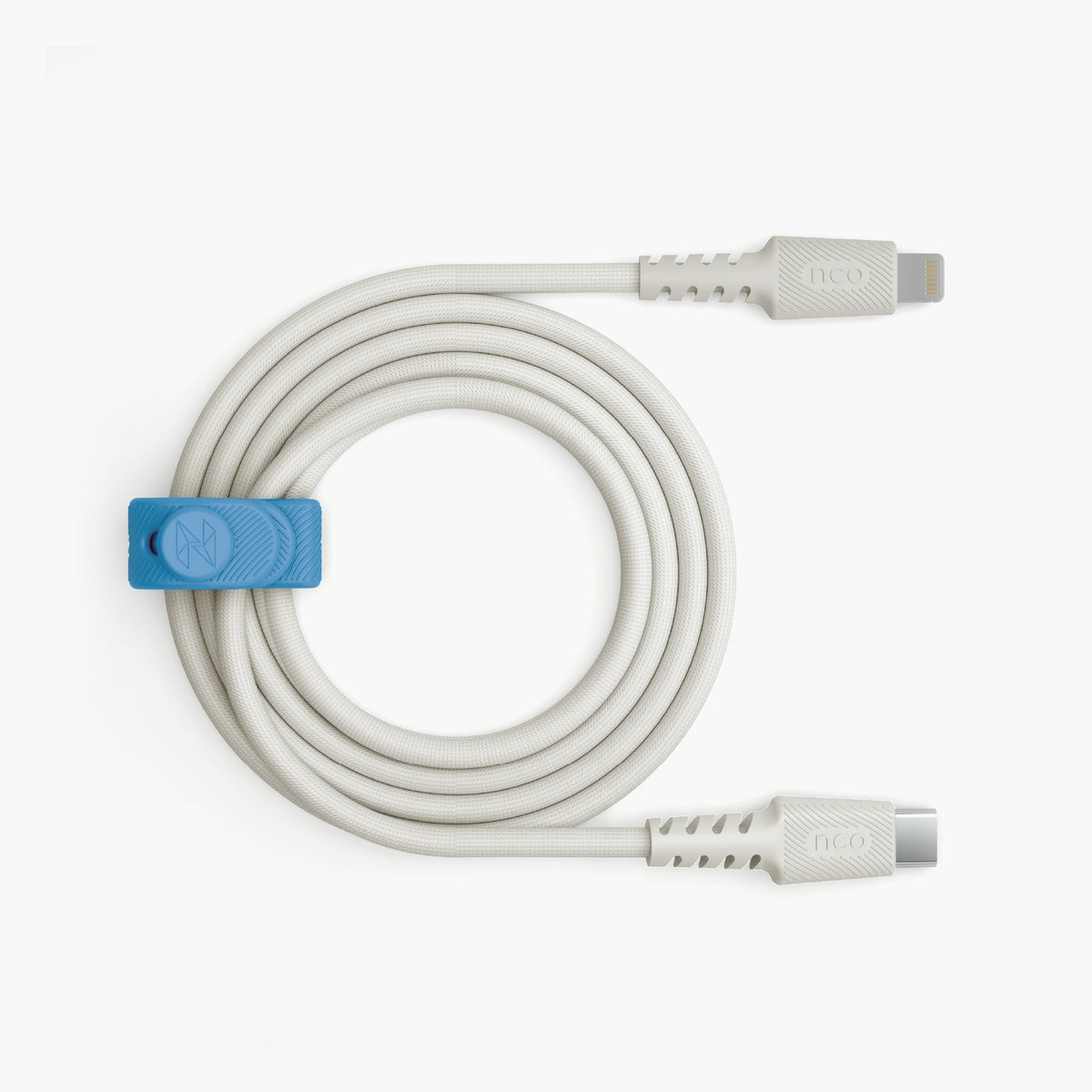 NCO PowerLite Cable Trenzado USB-C a Lightning 20W - Attenza.net