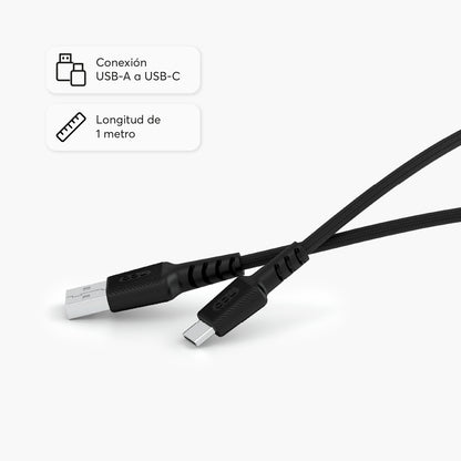PowerLite 1M Cable USB-A - USB-C - Attenza.net