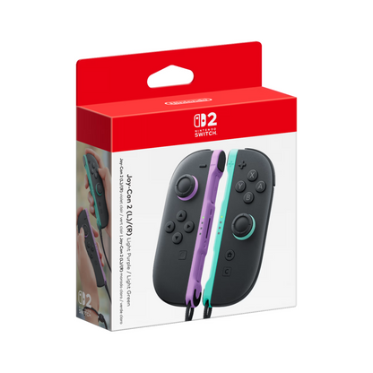 Nintendo Switch 2 Joy-Con™ 2 Morado y Verde Claro (Izquierda y Derecha)