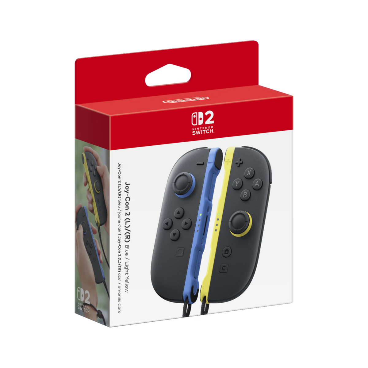 Nintendo Switch 2 Joy-Con™ 2 Azul y Amariilo Claro (Izquierda y Derecha)