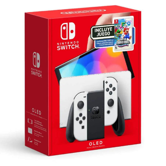 Nintendo Switch OLED Super Mario Bros. Wonder Bundle - Attenza.net