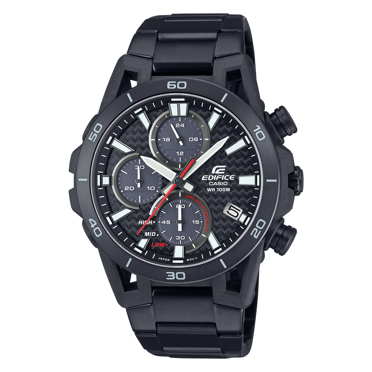 Reloj Análogo Negro Deportivo de Hombre EQS-960DC-1A