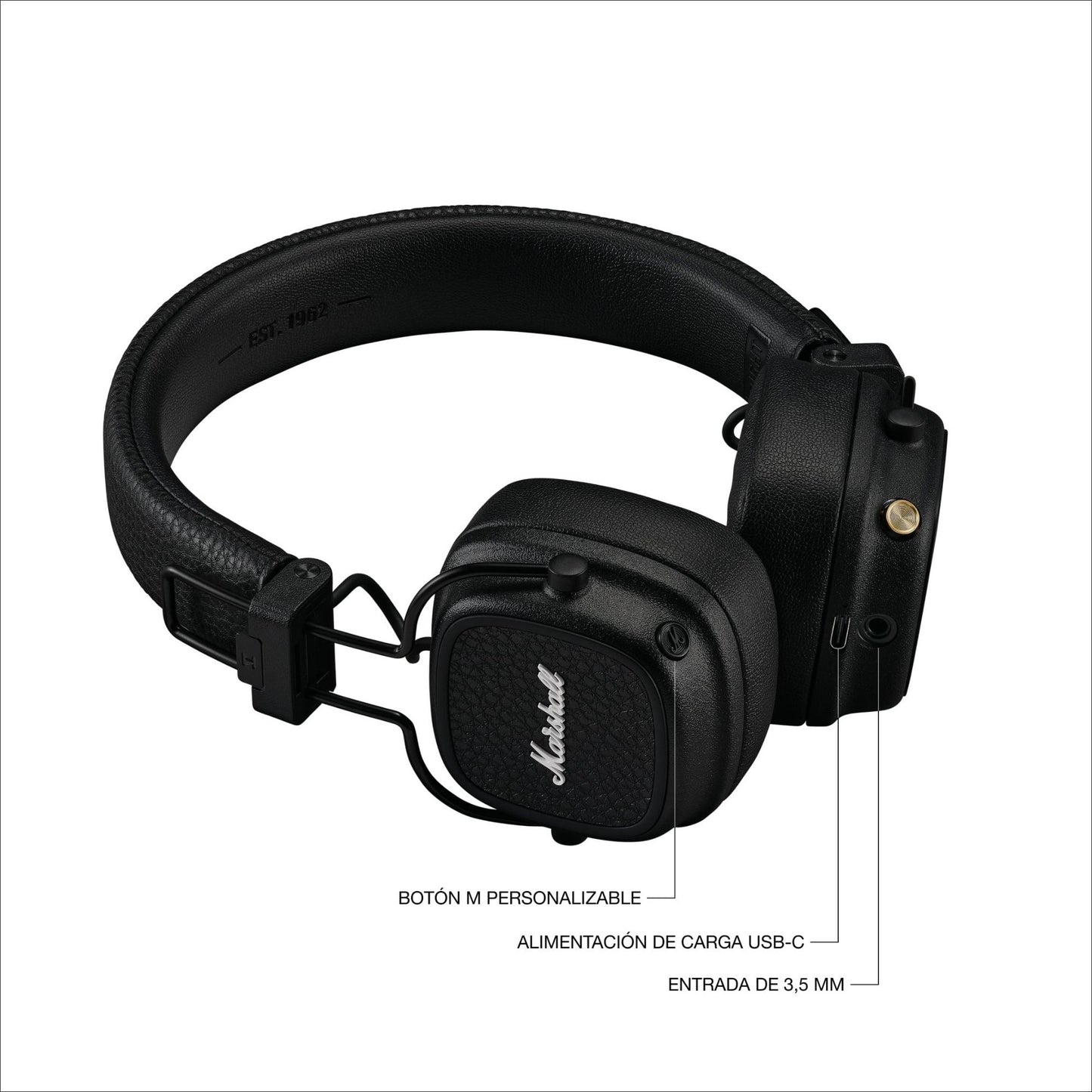 Marshall Major V Auriculares On-Ear Bluetooth