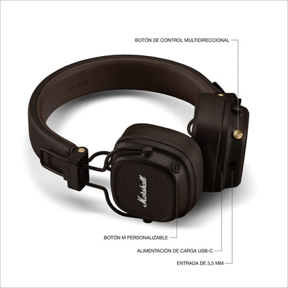 Marshall Major V Auriculares On-Ear Bluetooth