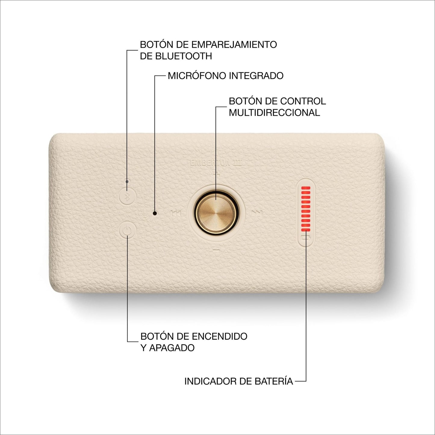 Marshall Emberton III Altavoz Bluetooth