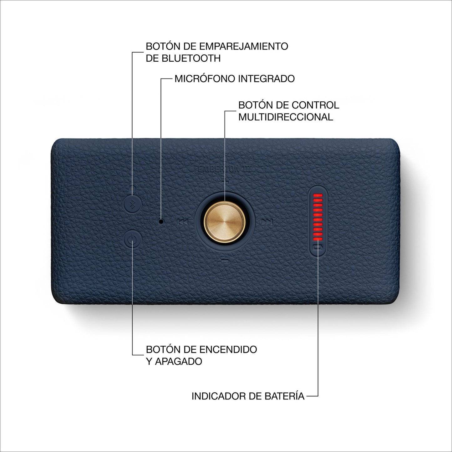 Marshall Emberton III Altavoz Bluetooth