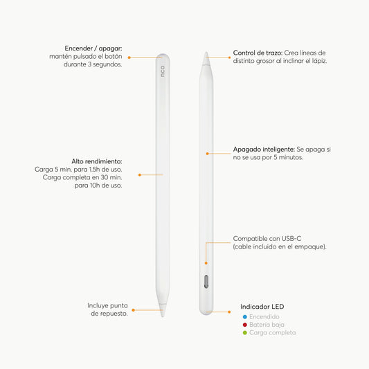 SmartPen Stylus para iPad - Attenza Panamá