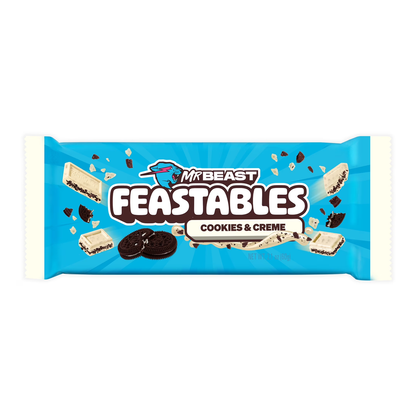 Feastables Barra De Chocolate Cookies Y Creme 60 G