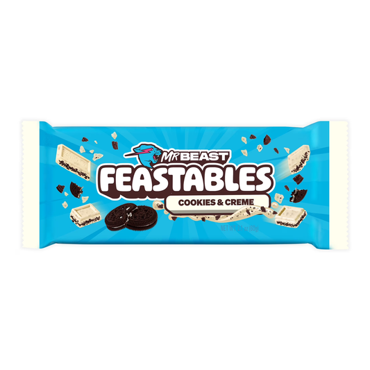 Feastables Barra De Chocolate Cookies Y Creme 60 G