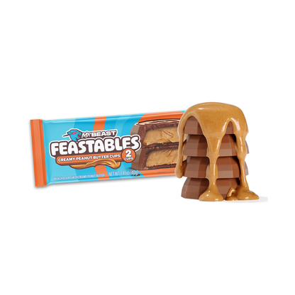Feastables Chocolates Peanut Butter Cups 40 G