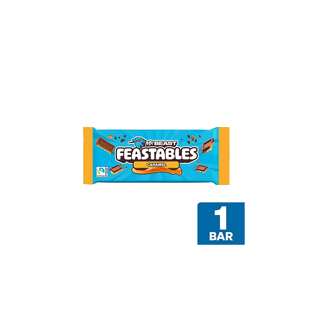 Feastables Chocolate Caramel De 60 G