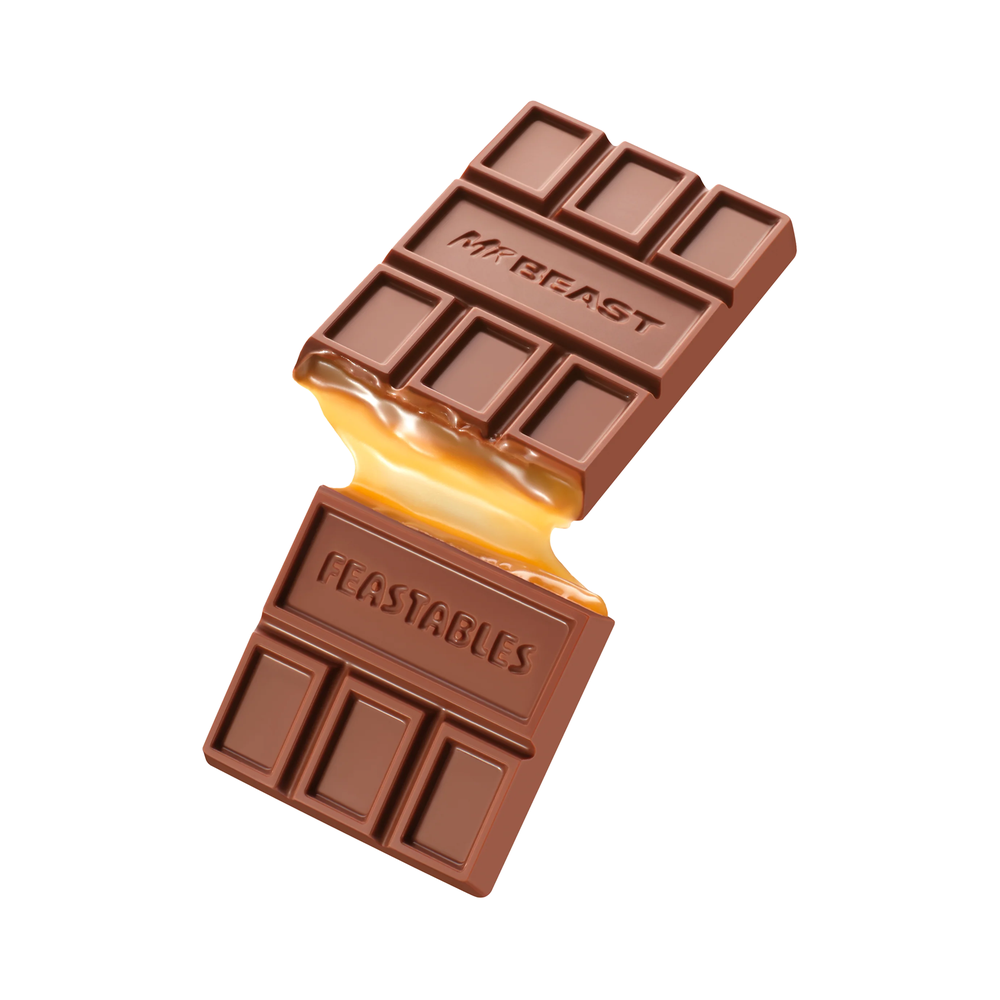 Feastables Chocolate Caramel De 60 G