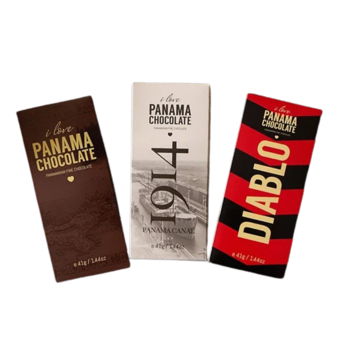 Chocolates I Love Panama Estafetas Bars - 123g