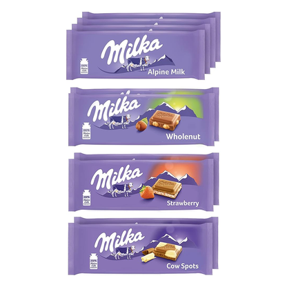 Milka Chocolate Con Leche De Los Alpes 2 X 100 G