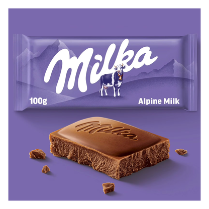 Milka Chocolate Con Leche De Los Alpes 2 X 100 G