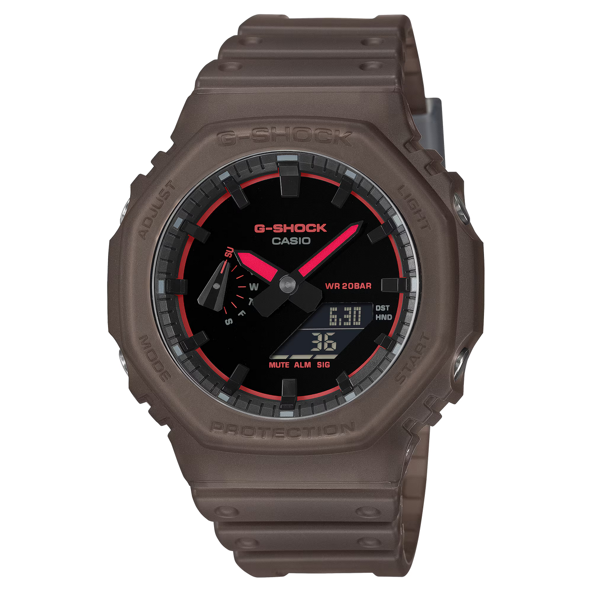 Reloj Análogo Digital Chocolate de Hombre GA-2100K-5A