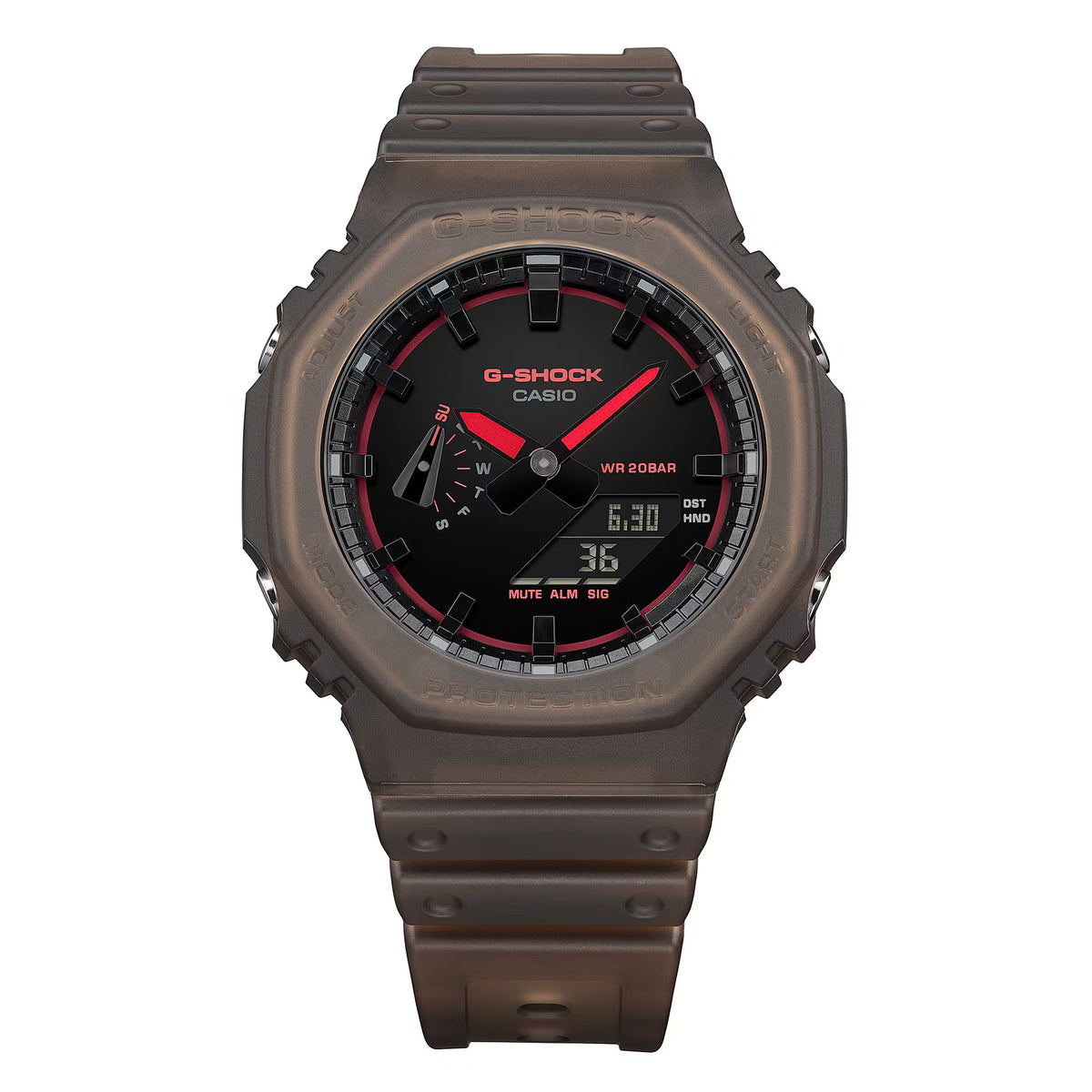 Reloj Análogo Digital Chocolate de Hombre GA-2100K-5A