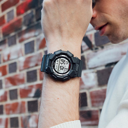 Reloj Digital Deportivo Negro de Hombre GD-010-1D