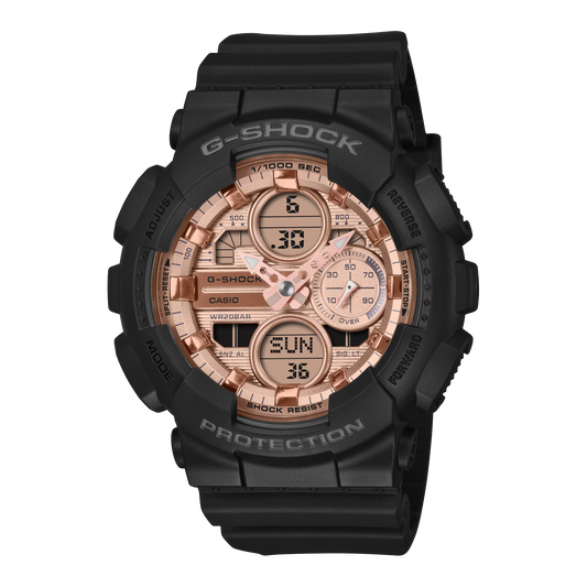 Reloj Analógico-Digital Negro de Mujer GMA-S140PG1A