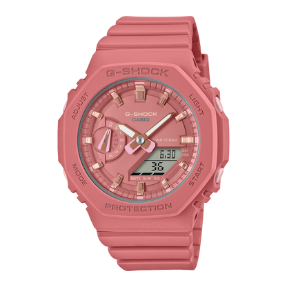 Reloj Análogo Digital Rosado de Mujer GMA-S21004A2