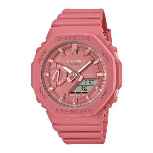 Reloj Análogo Digital Rosado de Mujer GMA-S21004A2 - Attenza Panamá